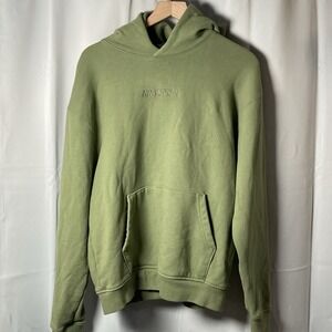 Medium Air Jordan Wordmark Men's Fleece Hoodie (FJ1966-340) (Sky J Light‎ Olive)